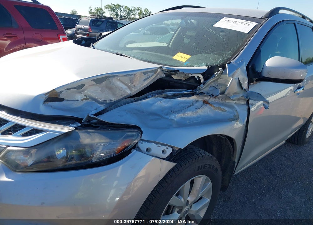 2014 NISSAN MURANO VIN: JN8AZ1MU6EW416687