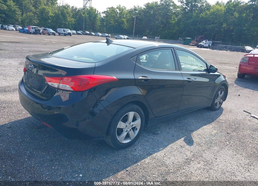2012 HYUNDAI ELANTRA GLS (ULSAN PLANT) VIN: KMHDH4AE5CU453955
