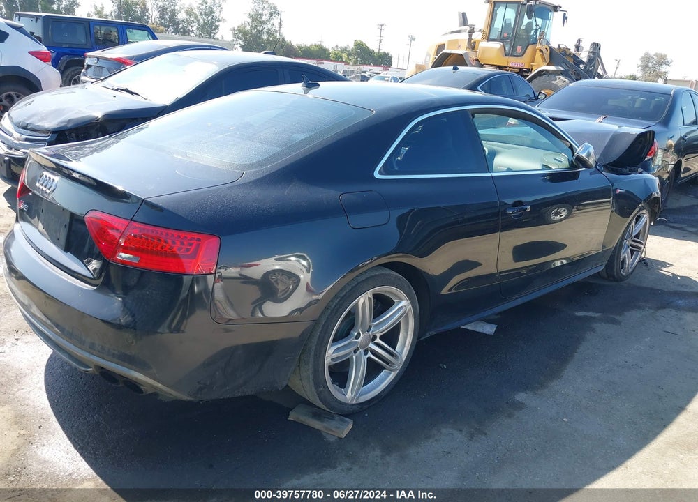2013 AUDI S5 3.0T PREMIUM PLUS VIN: WAUCGAFR0DA002249