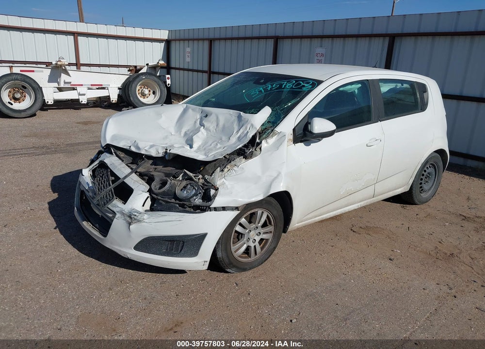 2012 CHEVROLET SONIC 2LS VIN: 1G1JA6SH9C4141954