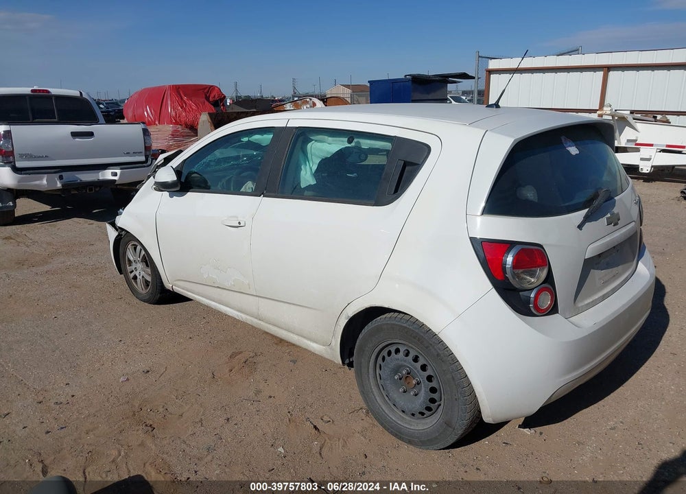 2012 CHEVROLET SONIC 2LS VIN: 1G1JA6SH9C4141954