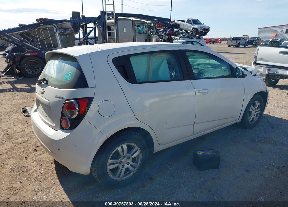 2012 CHEVROLET SONIC 2LS VIN: 1G1JA6SH9C4141954