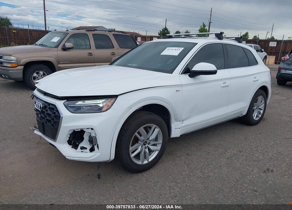 2023 AUDI Q5 PREMIUM 45 TFSI S LINE QUATTRO VIN: WA1GAAFY6P2014329