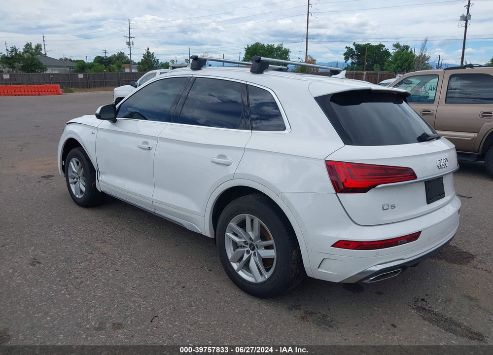 2023 AUDI Q5 PREMIUM 45 TFSI S LINE QUATTRO VIN: WA1GAAFY6P2014329