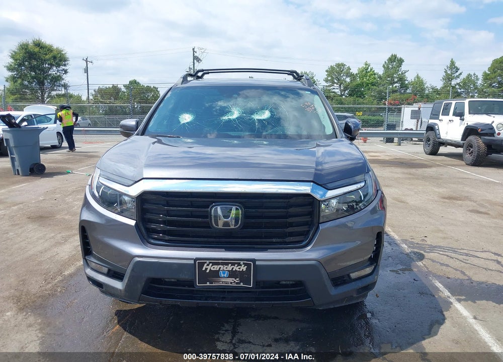 2022 HONDA RIDGELINE RTL-E VIN: 5FPYK3F78NB027725