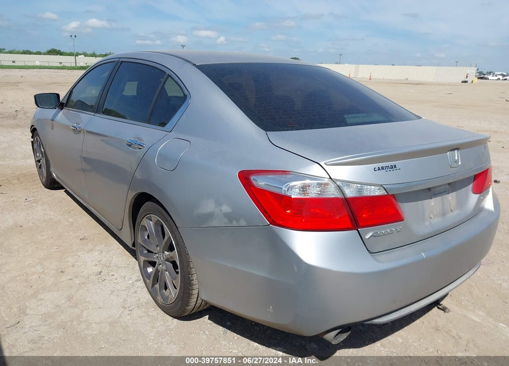 2014 HONDA ACCORD SPORT VIN: 1HGCR2F55EA098155