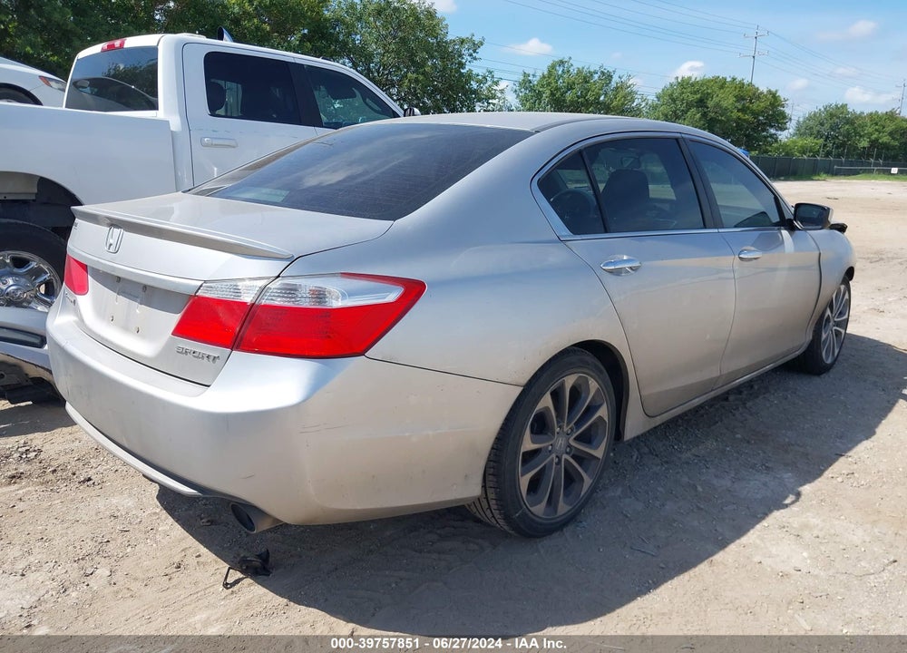 2014 HONDA ACCORD SPORT VIN: 1HGCR2F55EA098155