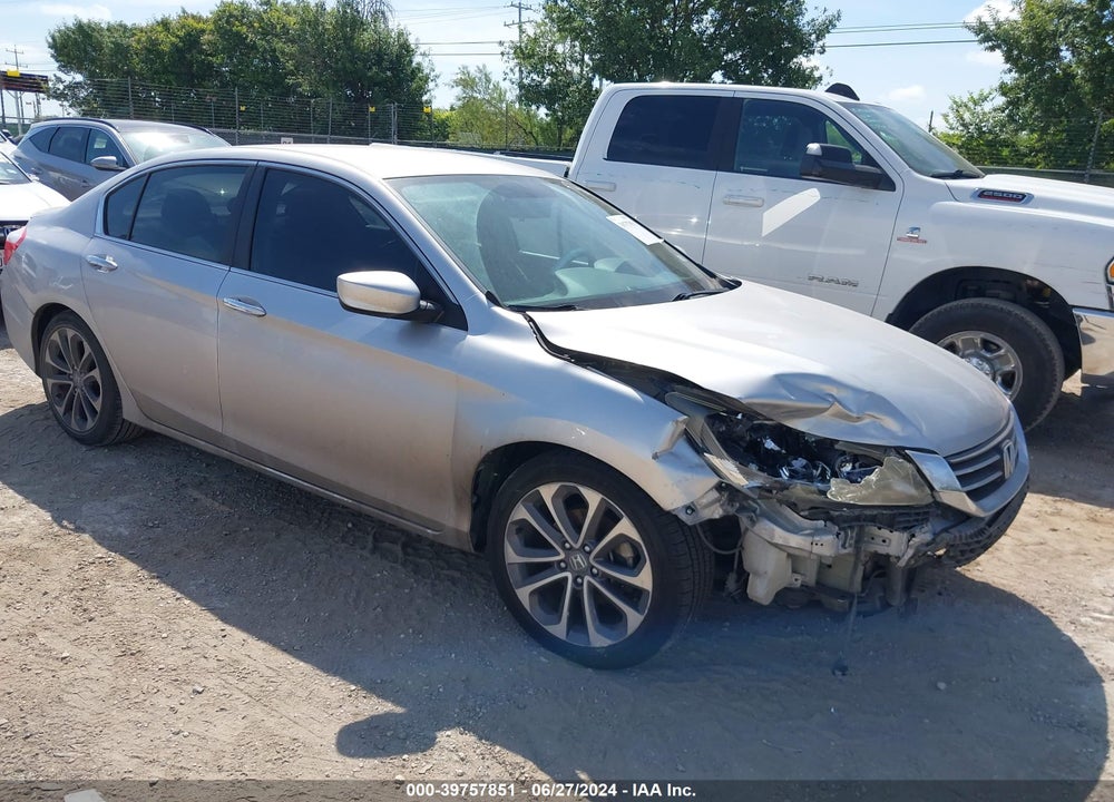 2014 HONDA ACCORD SPORT VIN: 1HGCR2F55EA098155