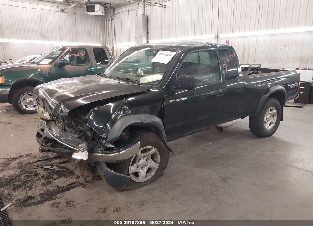 2001 TOYOTA TACOMA PRERUNNER VIN: 5TESM92N81Z831564