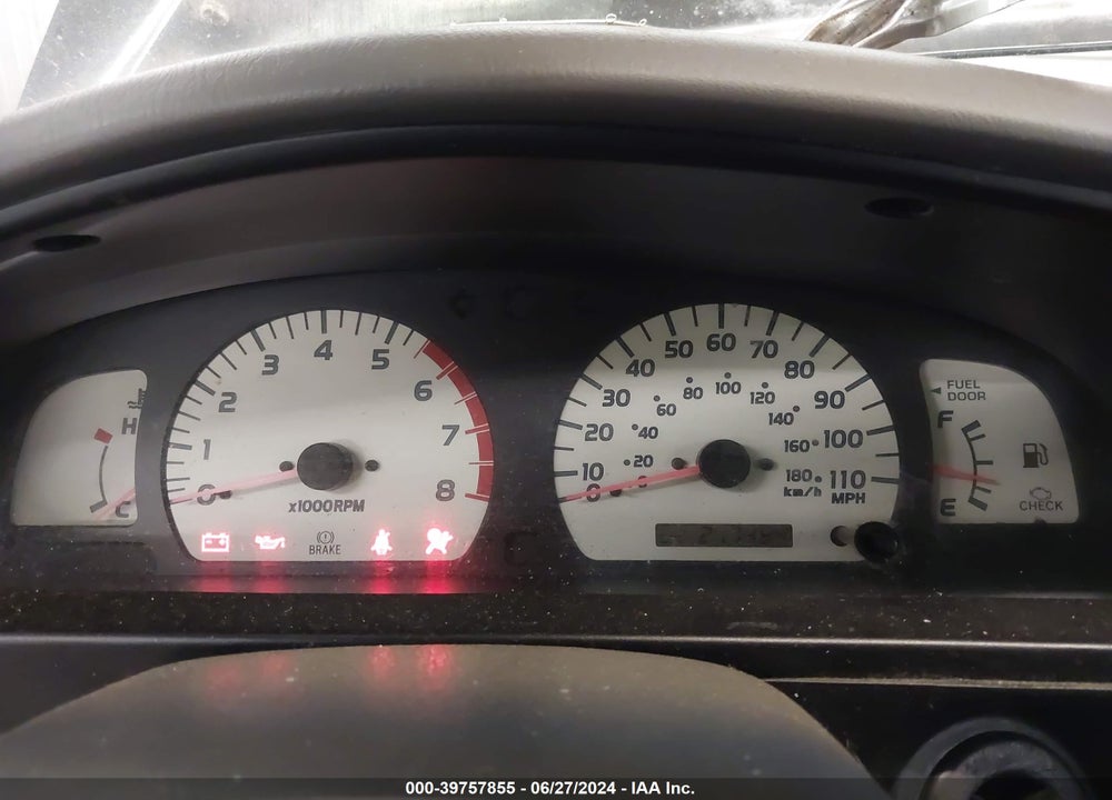 2001 TOYOTA TACOMA PRERUNNER VIN: 5TESM92N81Z831564