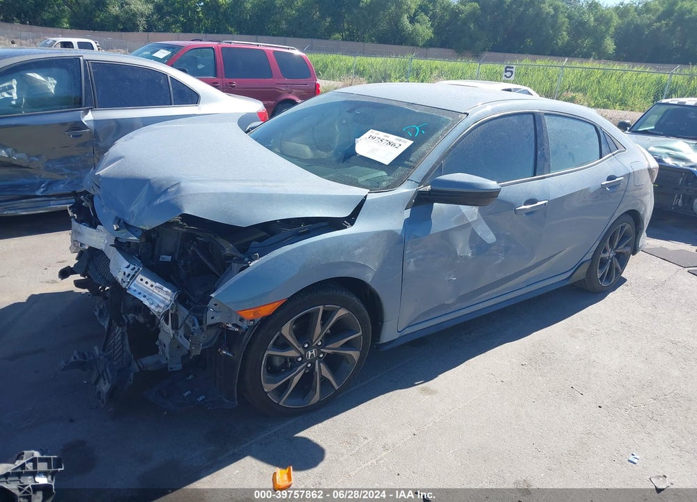 2017 HONDA CIVIC SPORT VIN: SHHFK7H47HU204293