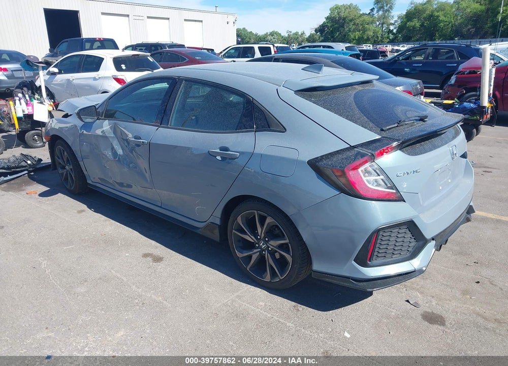 2017 HONDA CIVIC SPORT VIN: SHHFK7H47HU204293