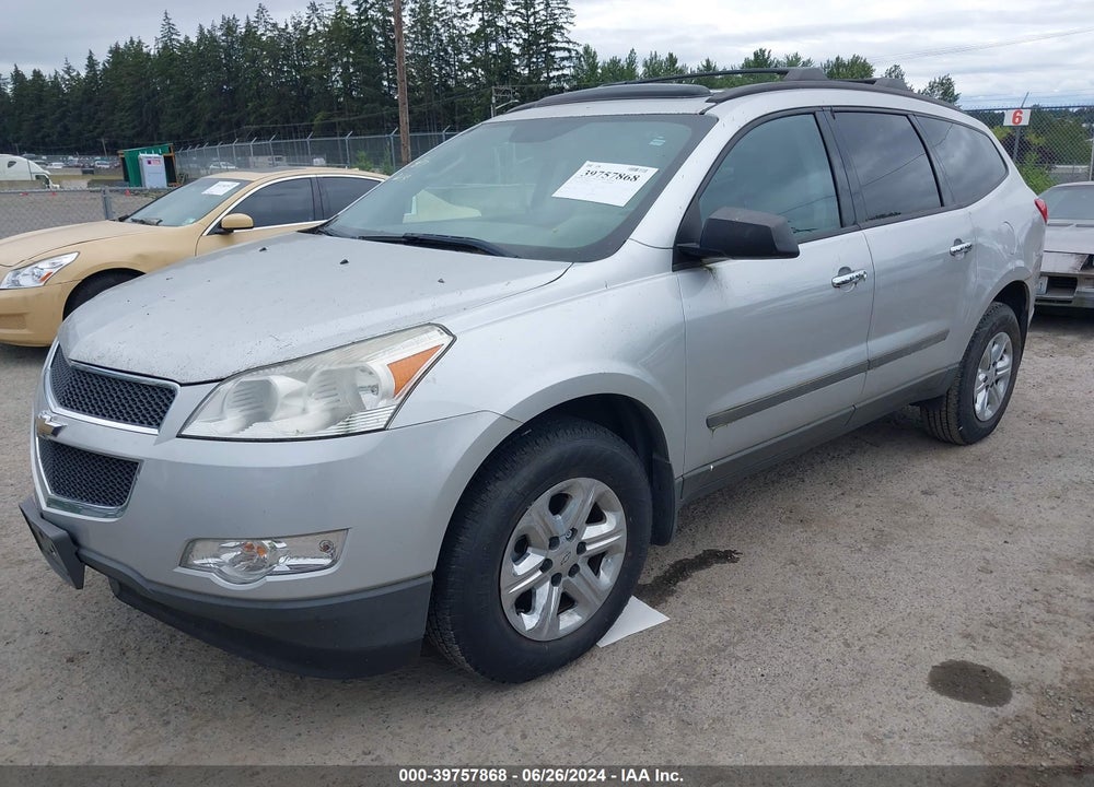 2011 CHEVROLET TRAVERSE LS VIN: 1GNKVFED5BJ210770