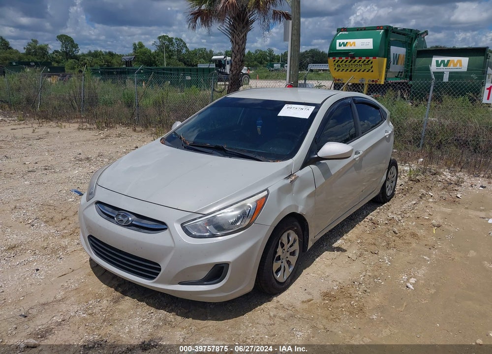 2016 HYUNDAI ACCENT SE VIN: KMHCT4AE6GU037963