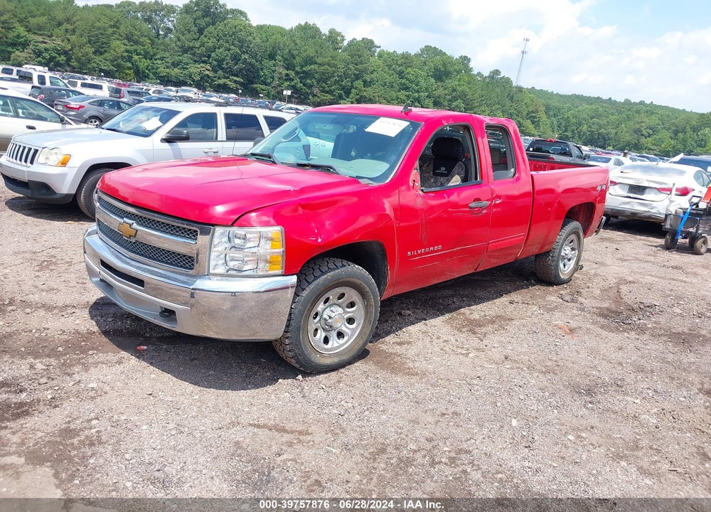 2013 CHEVROLET SILVERADO 1500 LT VIN: 1GCRKSEAXDZ168826