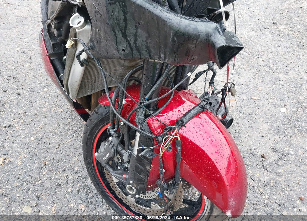 2012 KAWASAKI ZX1400 EC VIN: JKBZXNE1XCA003879