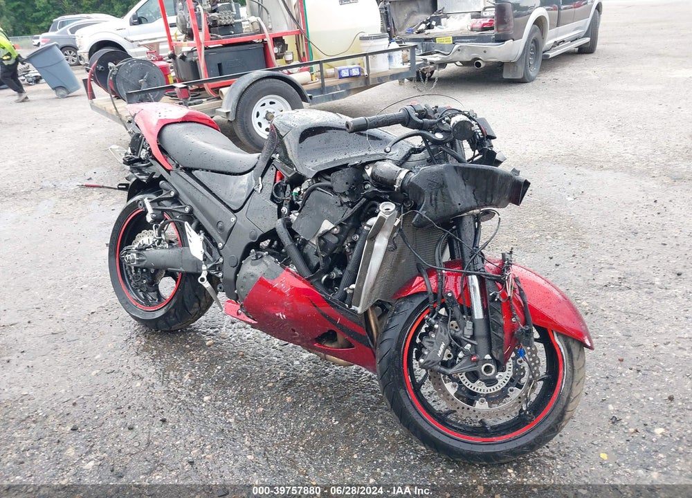 2012 KAWASAKI ZX1400 EC VIN: JKBZXNE1XCA003879