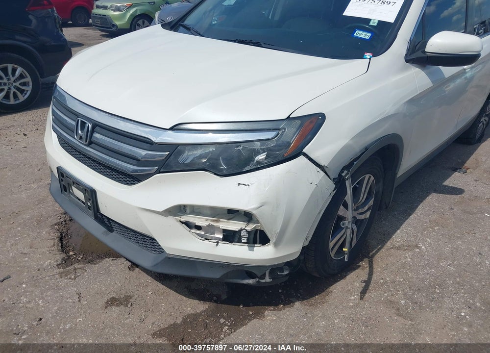2017 HONDA PILOT EX-L VIN: 5FNYF5H75HB016921