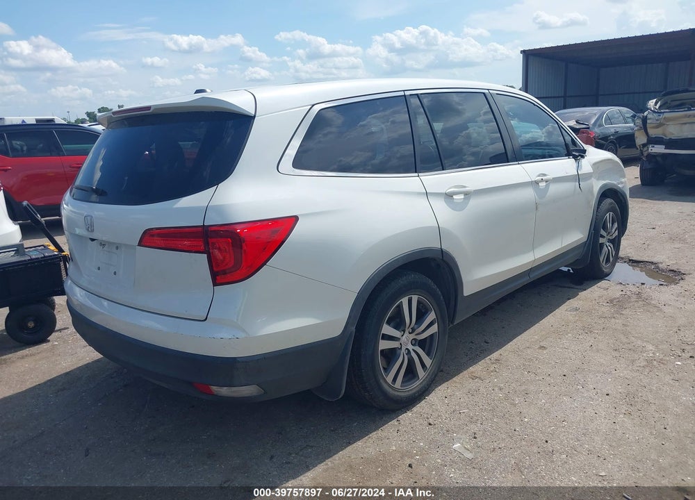 2017 HONDA PILOT EX-L VIN: 5FNYF5H75HB016921