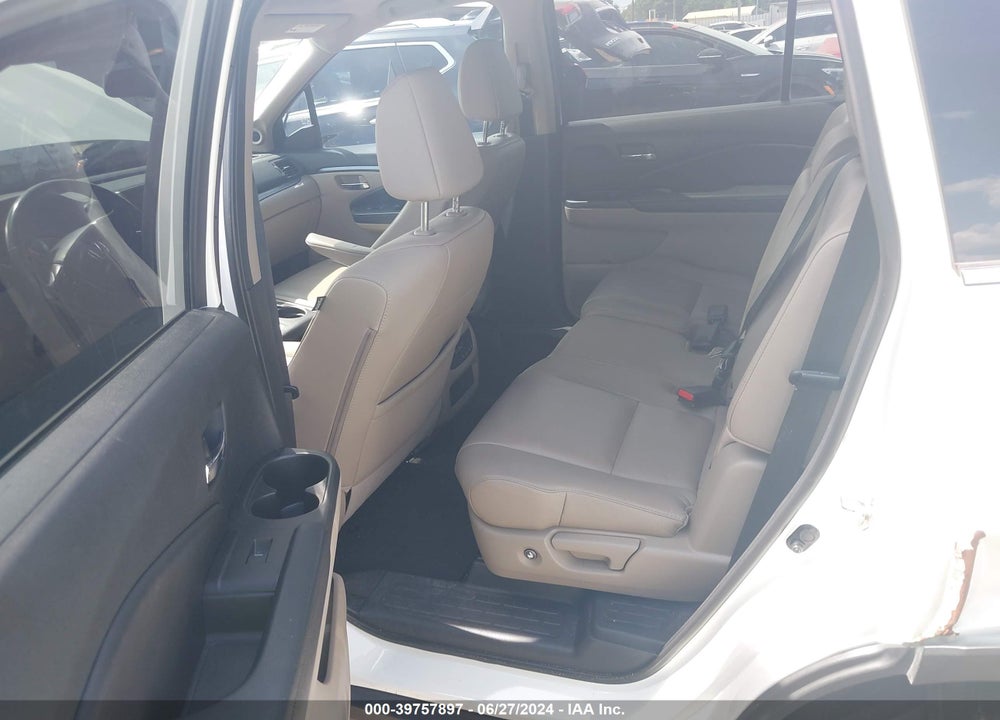 2017 HONDA PILOT EX-L VIN: 5FNYF5H75HB016921