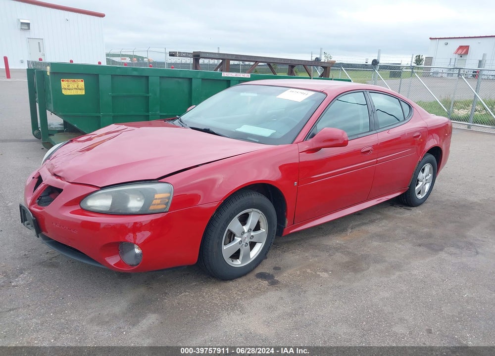 2008 PONTIAC GRAND PRIX VIN: 2G2WP552X81103671