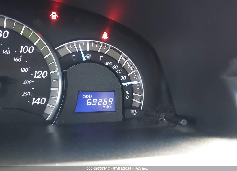 2012 TOYOTA CAMRY VIN: 4T1BF1FK2CU621108