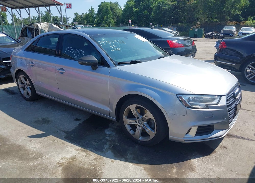 2017 AUDI A3 2.0T PREMIUM VIN: WAUB8GFF1H1065089
