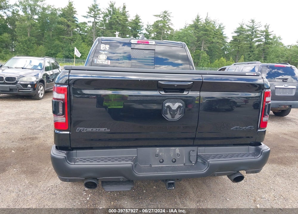 2021 RAM 1500 REBEL 4X4 5'7 BOX VIN: 1C6SRFLTXMN744972