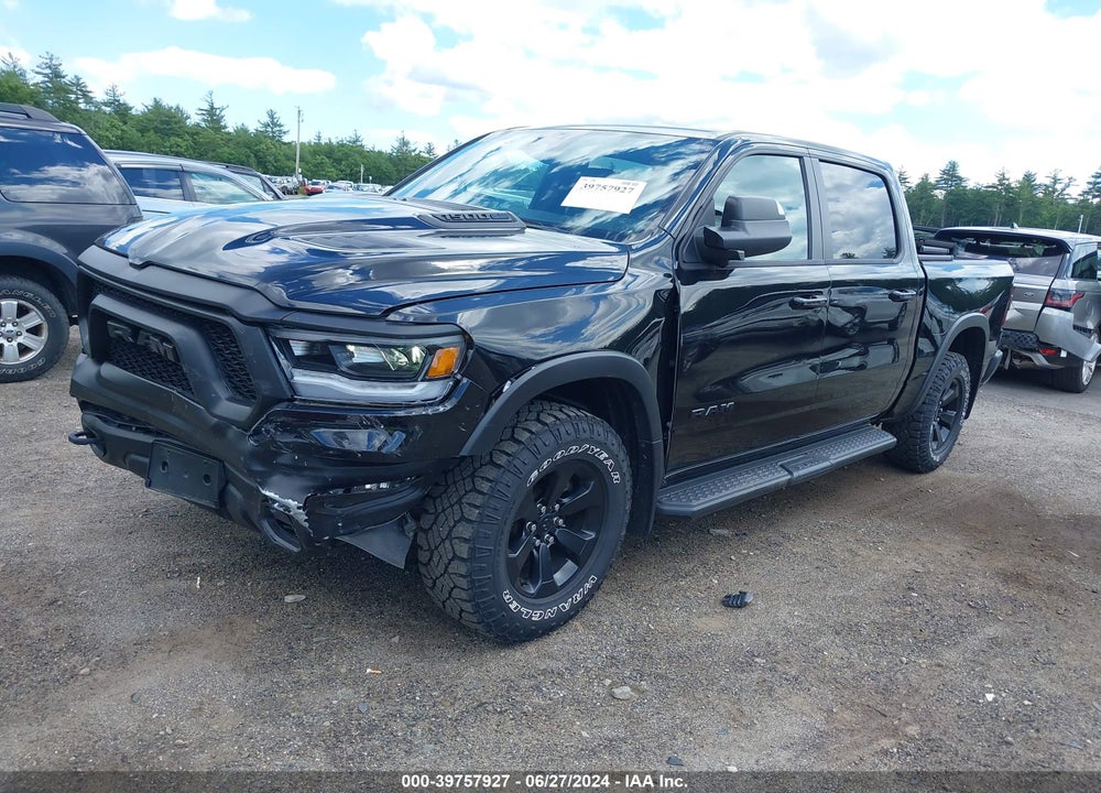 2021 RAM 1500 REBEL 4X4 5'7 BOX VIN: 1C6SRFLTXMN744972