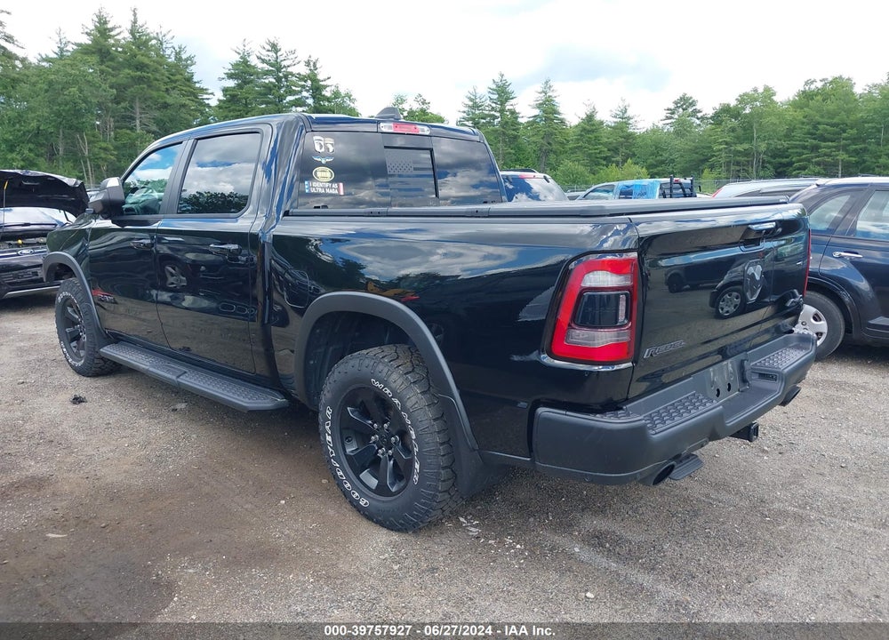2021 RAM 1500 REBEL 4X4 5'7 BOX VIN: 1C6SRFLTXMN744972