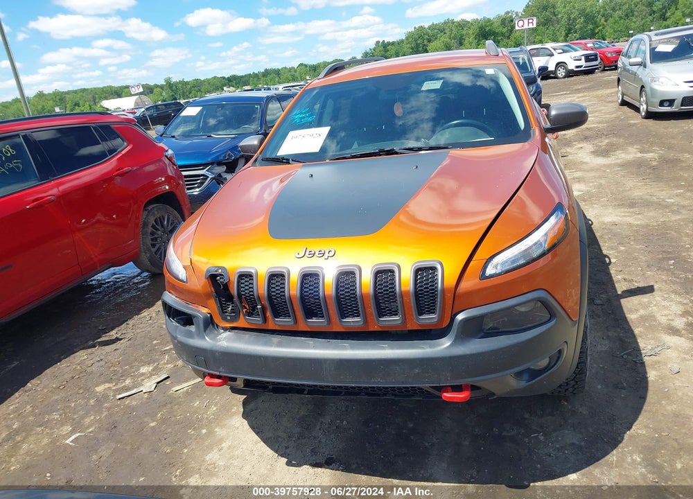 2015 JEEP CHEROKEE TRAILHAWK VIN: 1C4PJMBS7FW785673