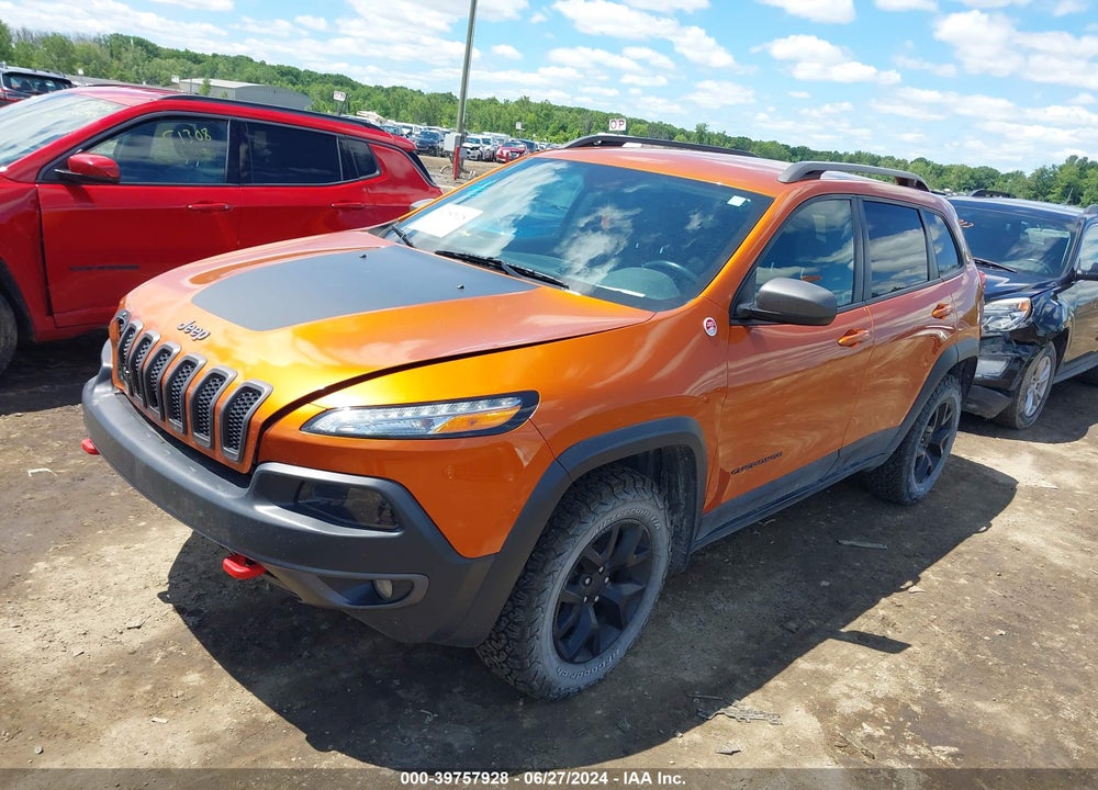 2015 JEEP CHEROKEE TRAILHAWK VIN: 1C4PJMBS7FW785673