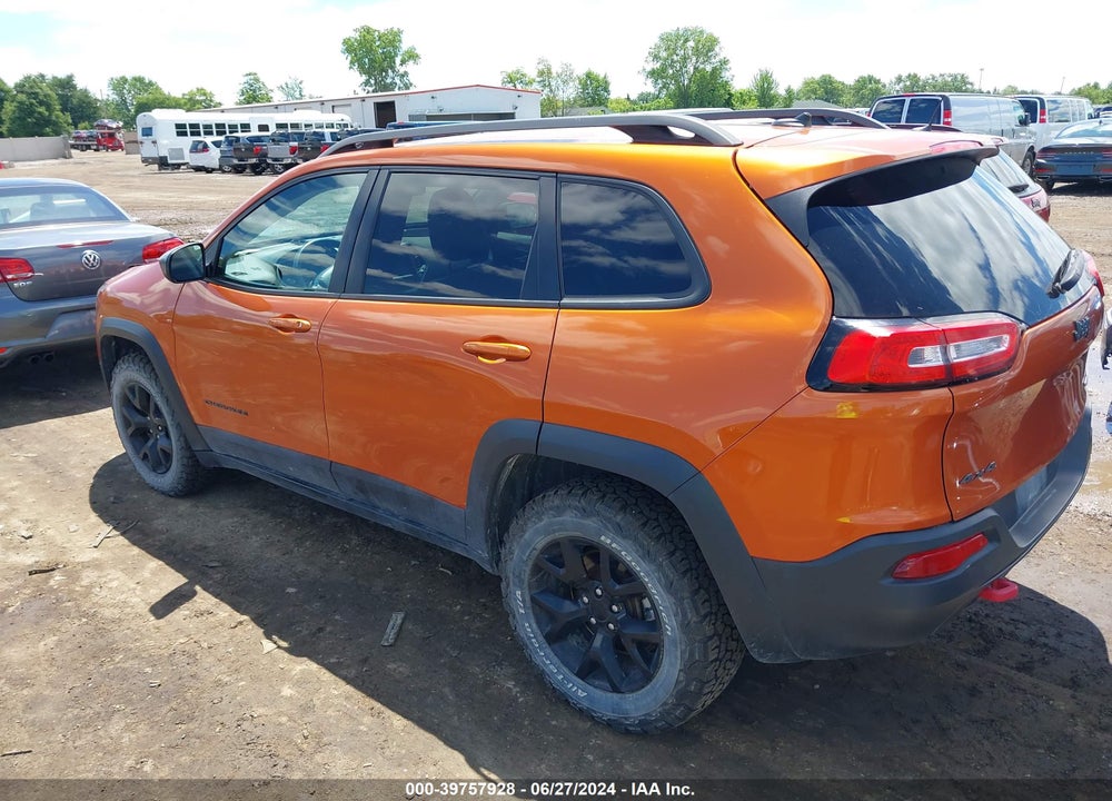 2015 JEEP CHEROKEE TRAILHAWK VIN: 1C4PJMBS7FW785673