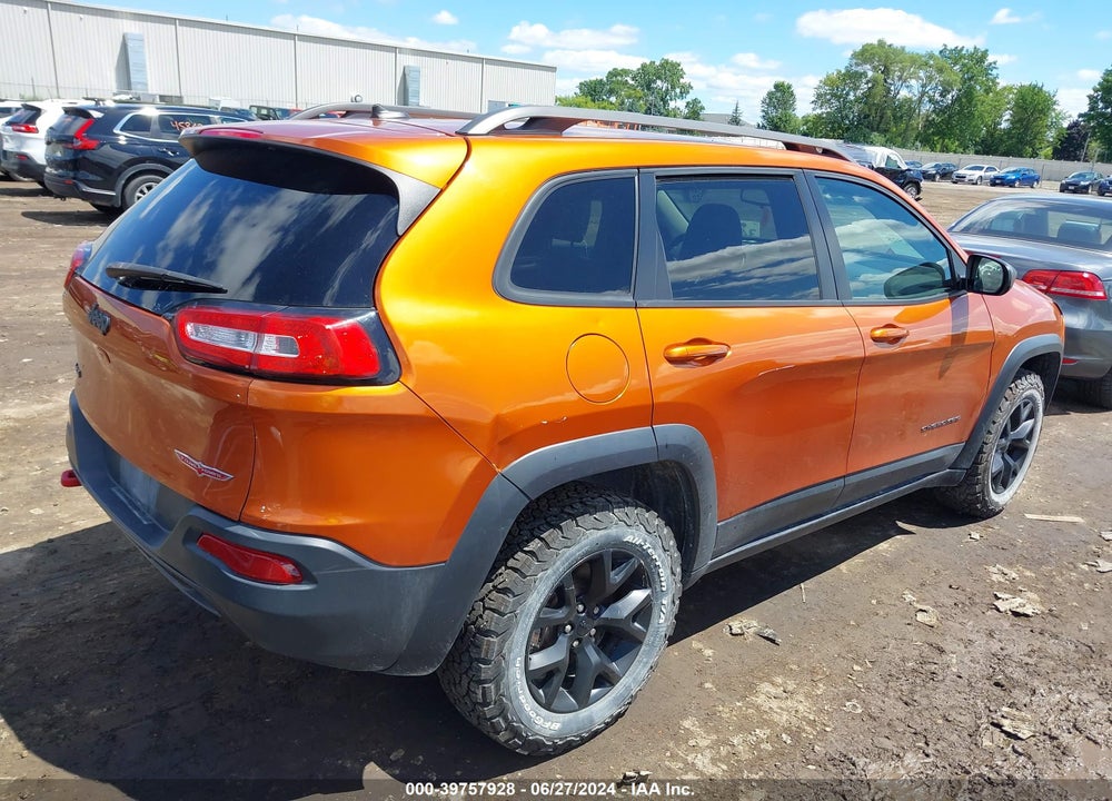 2015 JEEP CHEROKEE TRAILHAWK VIN: 1C4PJMBS7FW785673