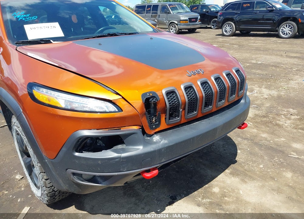 2015 JEEP CHEROKEE TRAILHAWK VIN: 1C4PJMBS7FW785673