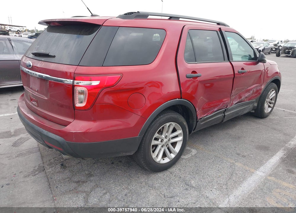 2015 FORD EXPLORER VIN: 1FM5K7B81FGA34407
