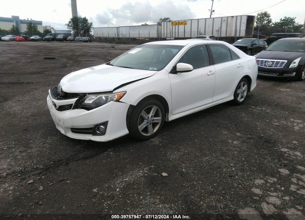 2012 TOYOTA CAMRY SE VIN: 4T1BF1FK6CU109013
