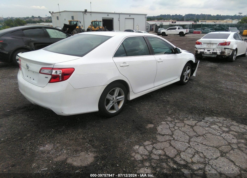 2012 TOYOTA CAMRY SE VIN: 4T1BF1FK6CU109013