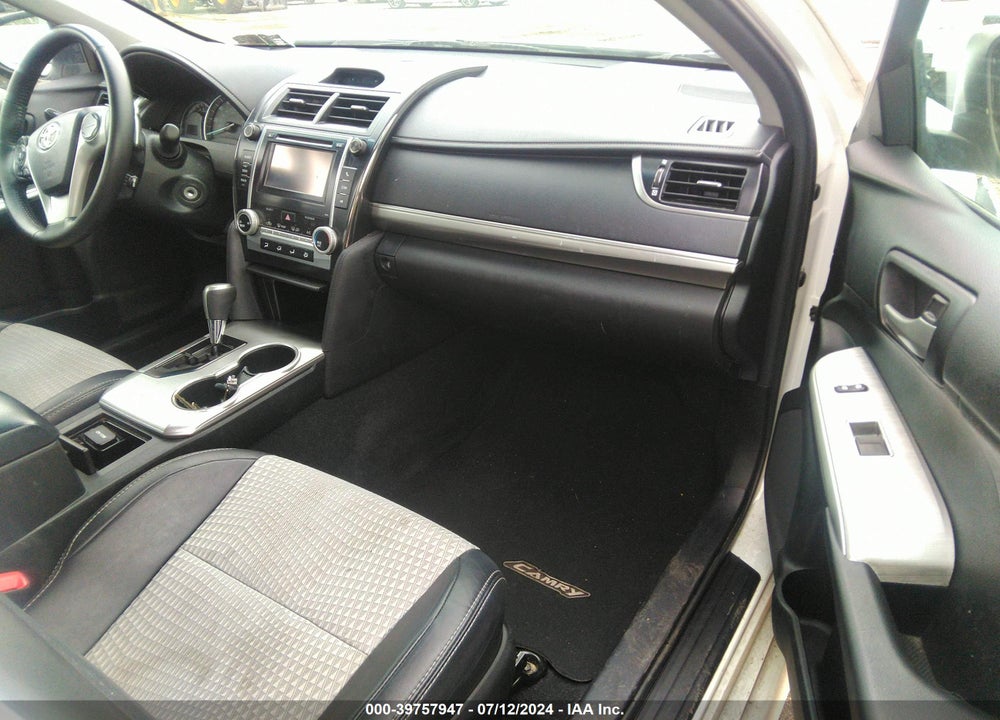 2012 TOYOTA CAMRY SE VIN: 4T1BF1FK6CU109013