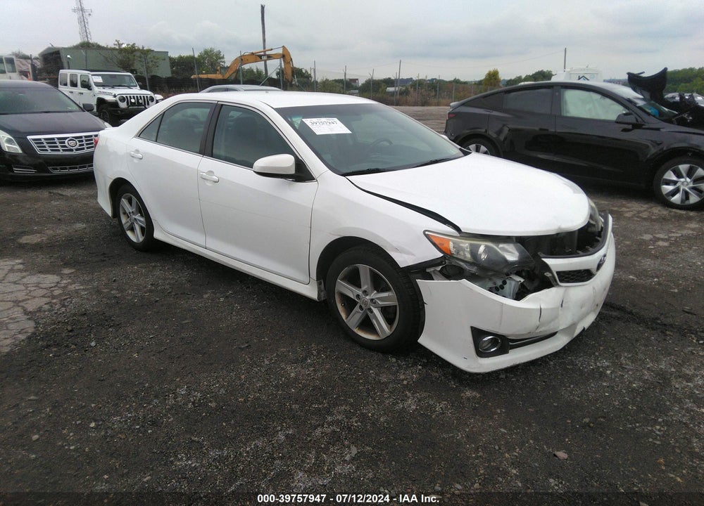 2012 TOYOTA CAMRY SE VIN: 4T1BF1FK6CU109013
