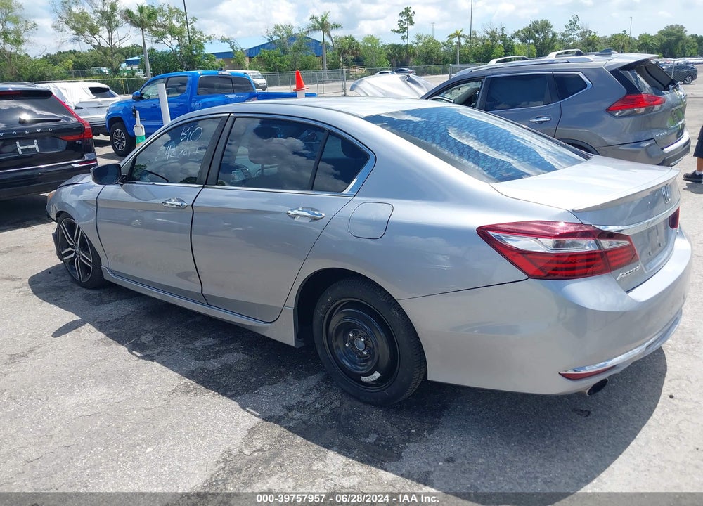 2017 HONDA ACCORD SPORT VIN: 1HGCR2F51HA278382