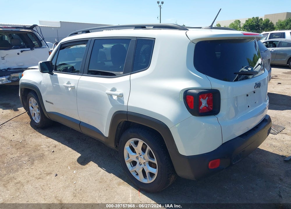 2017 JEEP RENEGADE LATITUDE FWD VIN: ZACCJABB6HPE92859