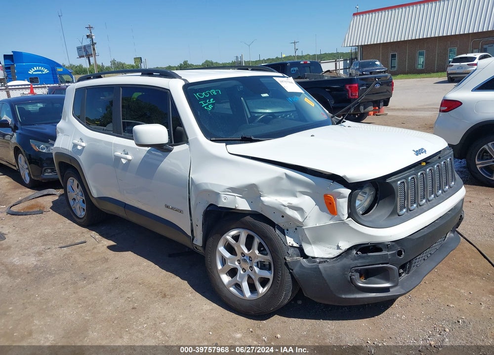 2017 JEEP RENEGADE LATITUDE FWD VIN: ZACCJABB6HPE92859