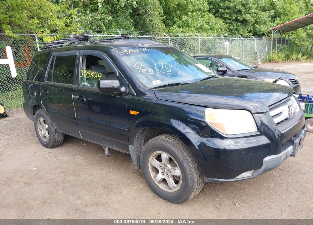 2006 HONDA PILOT EX-L VIN: 5FNYF18706B014497