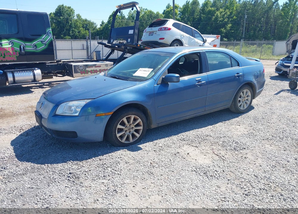 2009 MERCURY MILAN I4 VIN: 3MEHM07Z09R603621