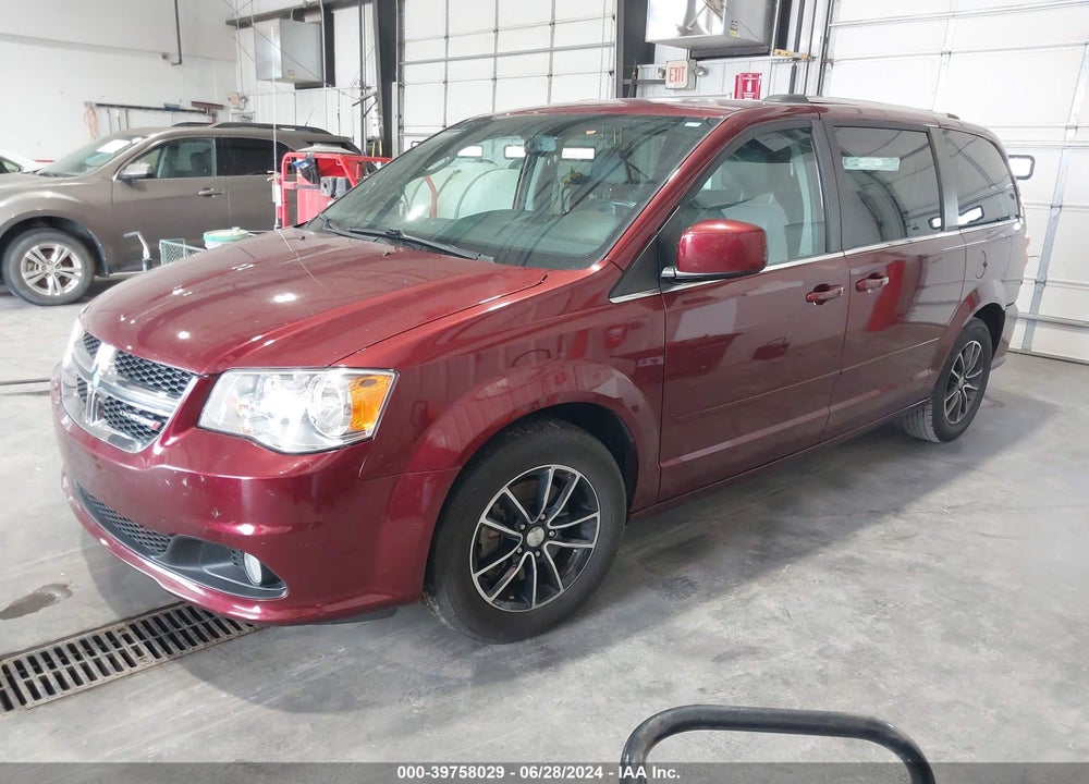 2017 DODGE GRAND CARAVAN SXT VIN: 2C4RDGCG0HR847986