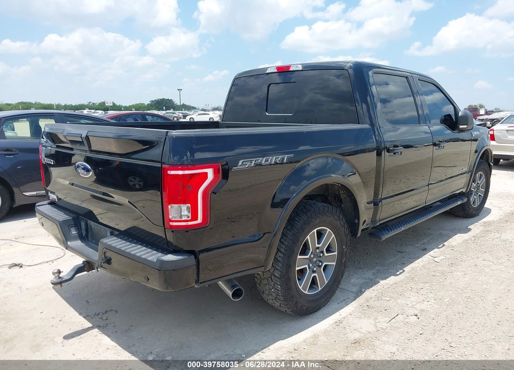 2016 FORD F-150 XLT VIN: 1FTEW1CP9GKD73555