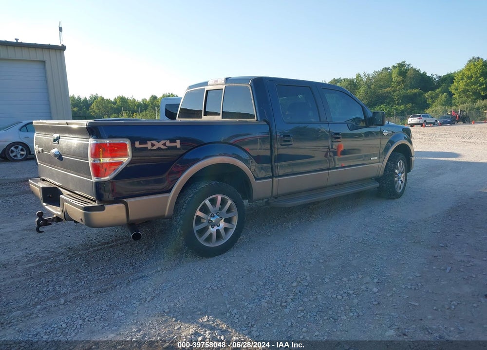 2013 FORD F-150 KING RANCH VIN: 1FTFW1ET6DKD15428