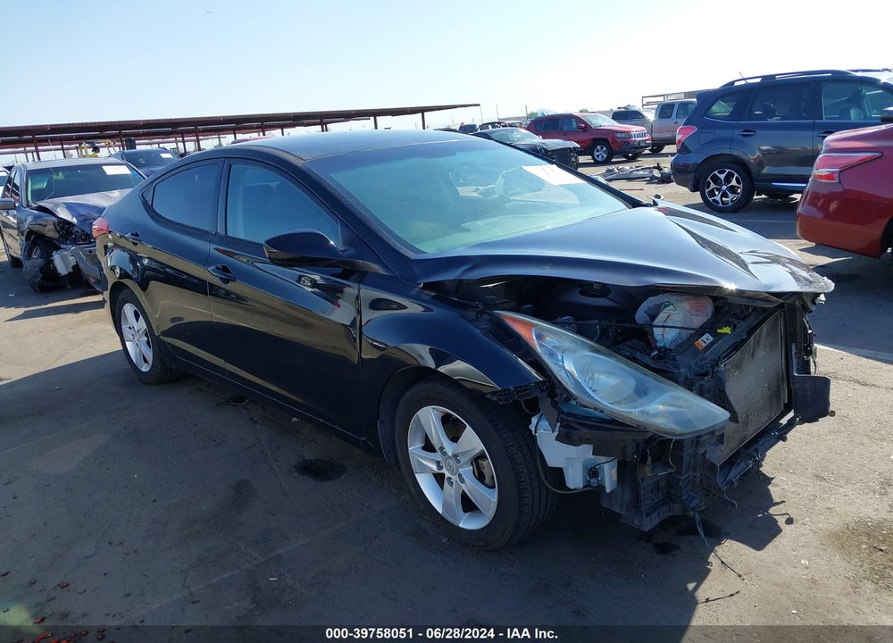 2013 HYUNDAI ELANTRA GLS VIN: 5NPDH4AE3DH253334