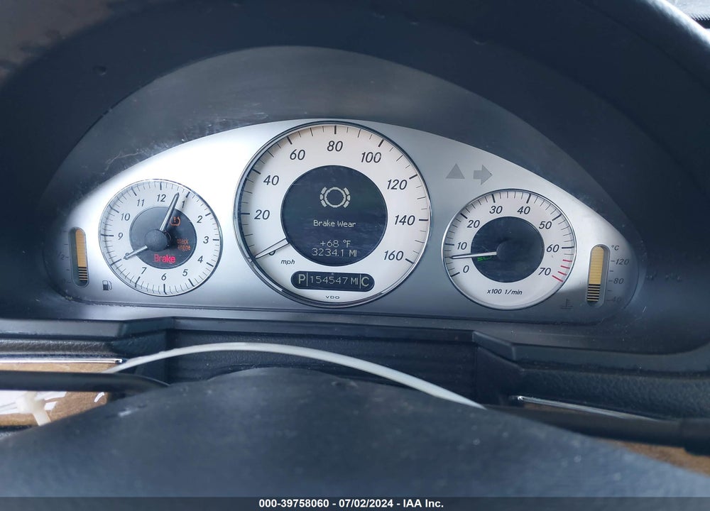 2009 MERCEDES-BENZ E 350 4MATIC VIN: WDBUF87X29B416231